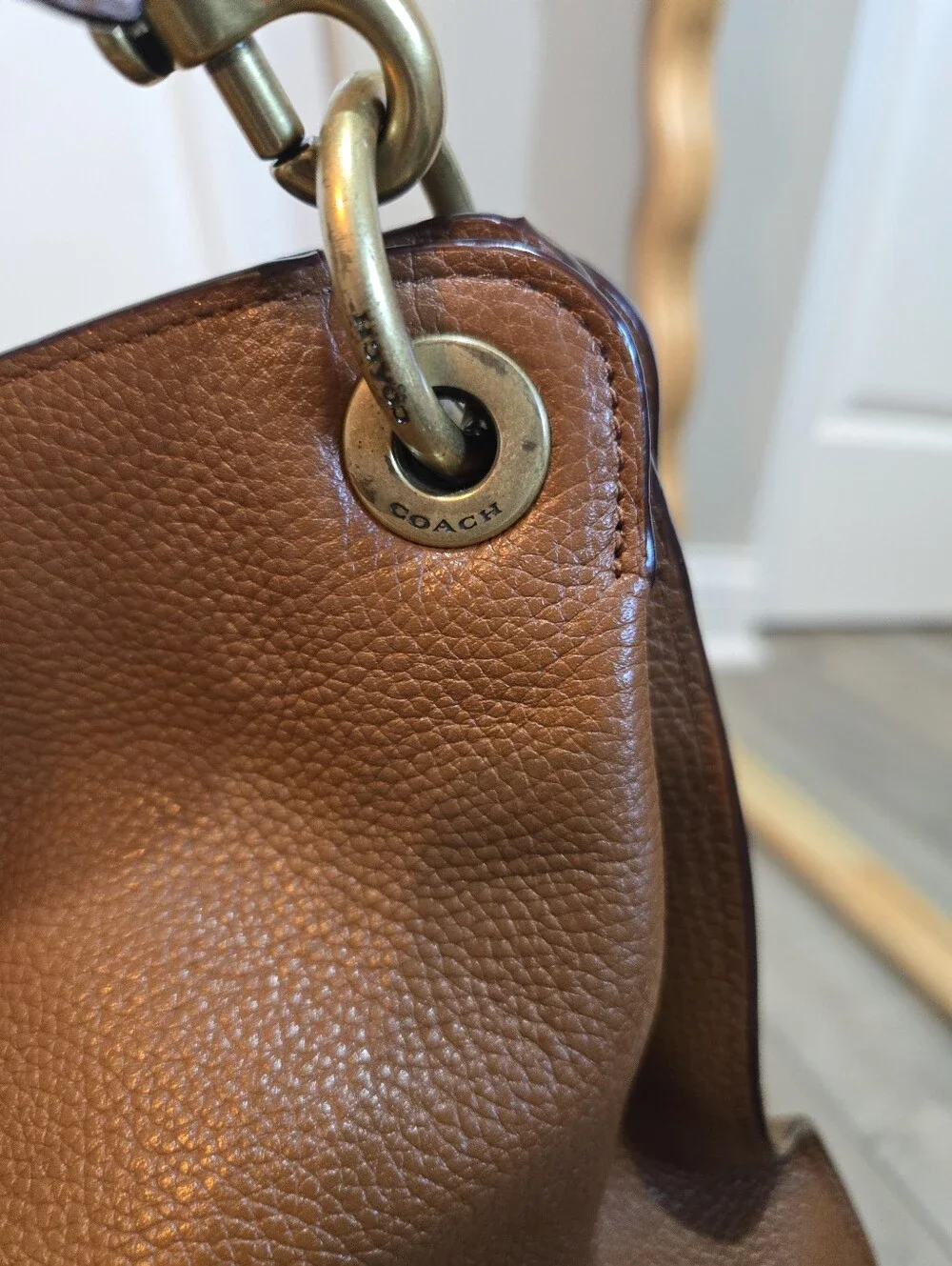 Coach Tabby Hobo Bag 78207 – Polished Pebble Leather | Saddle